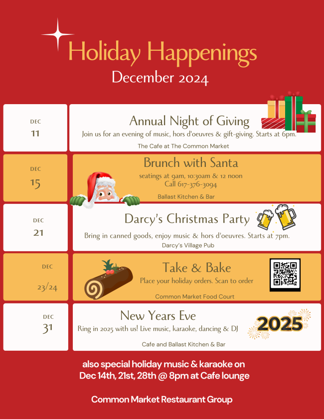 Holiday Happenings 2024