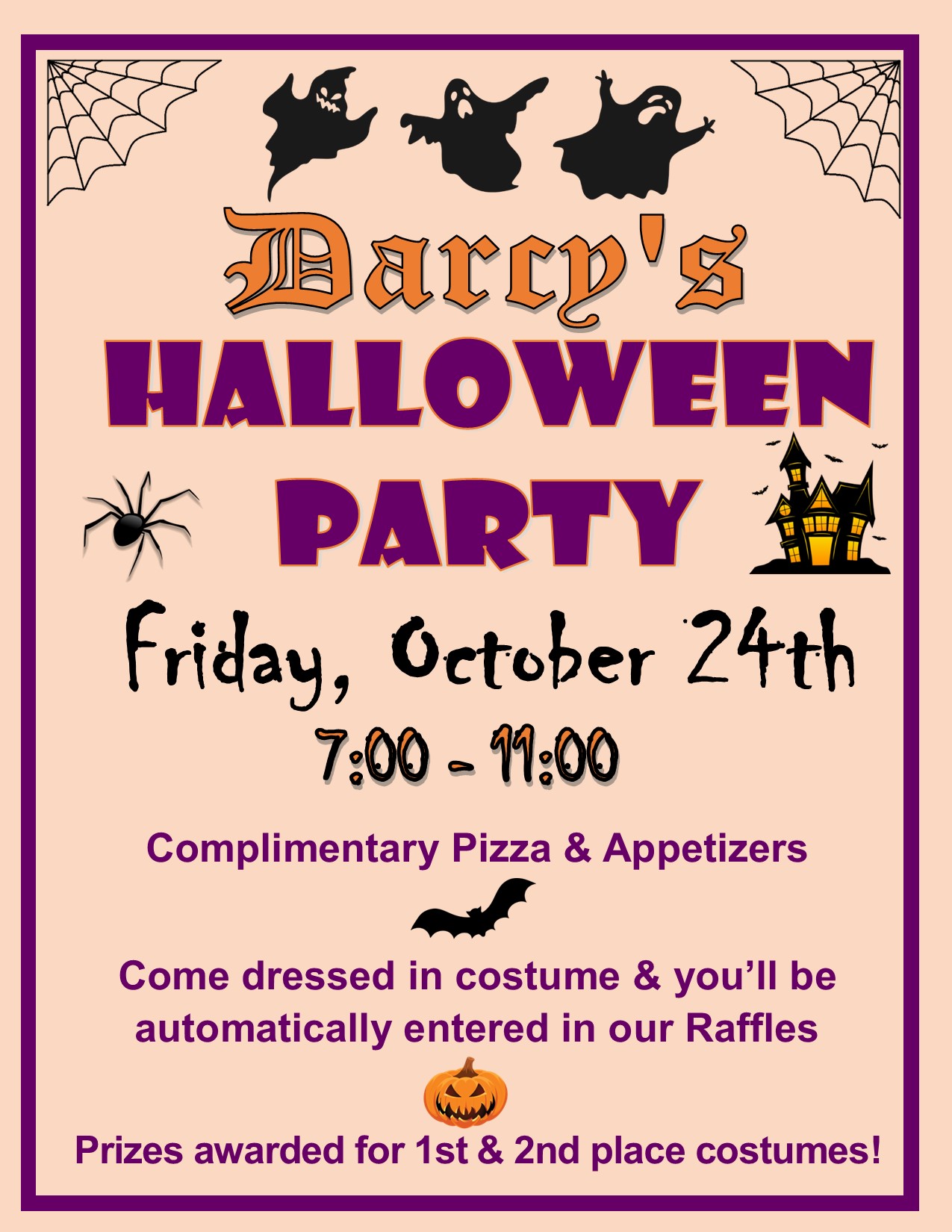 Darcy's Halloween party 2025